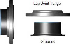 Lap Joint Flange with a Stub End