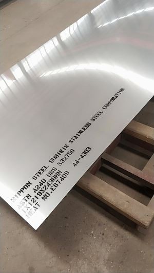 হট রোল্ড নং 1 সারফেস ডুপ্লেক্স স্টিল SAF2507 W.Nr.1.4410 NAS 74N S32750 প্লেট শীট কয়েল স্ট্রিপ স্টকিস্ট চীনে